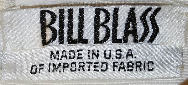 Evening dress, Bill Blass Ltd. (American, founded 1970), silk, American