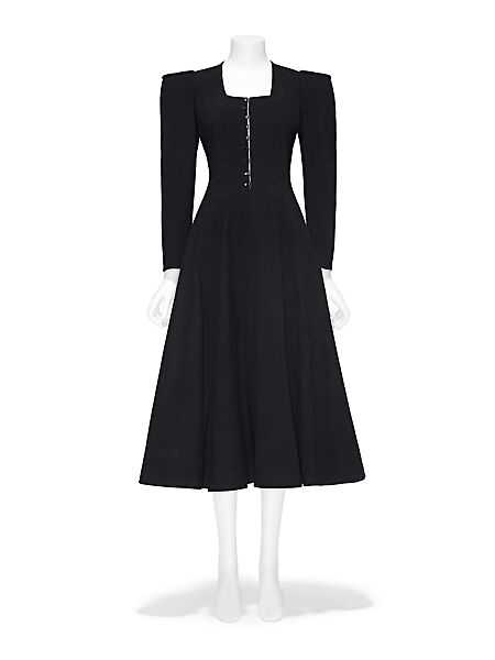 Dress, Valentina (American, born Kyiv 1899–1989), wool, American