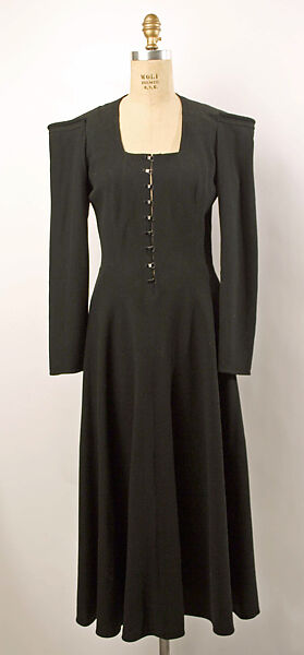 Dress, Valentina (American, born Kyiv 1899–1989), wool, American