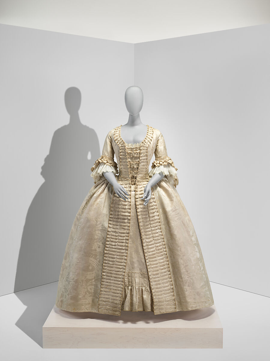 Robe à la française, silk, French