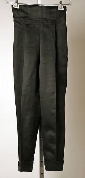 Evening suit, Romeo Gigli (Italian, born 1949), (a) silk, feathers; (b) silk, Italian