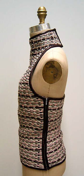 Ensemble, House of Givenchy (French, founded 1952), (a–c) leather, (d) metal, leather, feathers, (e, f) fur, French