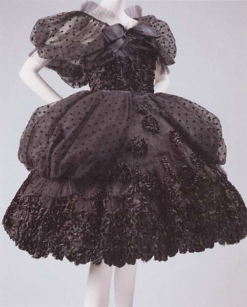 "Careme", Christian Lacroix (French, born 1951), synthetic, silk, leather, French