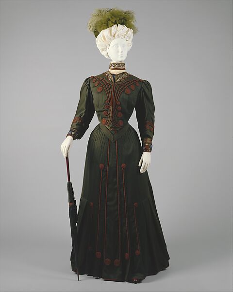 Ensemble, Beer (French, ca. 1890–1928), wool, silk, French 