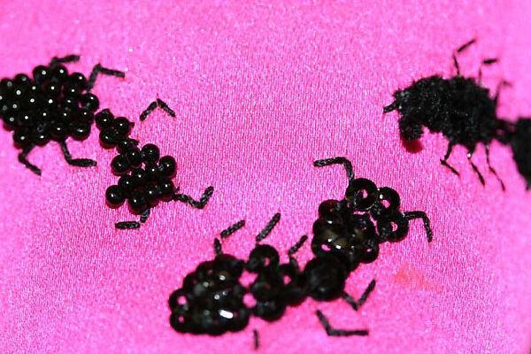 Pumps, Isabel Canovas (French, born 1945), silk, sequins, French