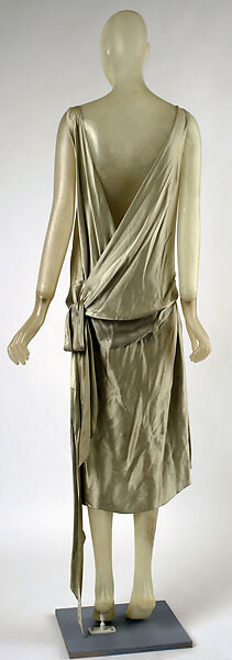 Evening dress, House of Vionnet (French, active 1912–14; 1918–39), silk, French