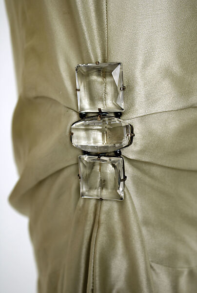 Evening dress, House of Vionnet (French, active 1912–14; 1918–39), silk, French