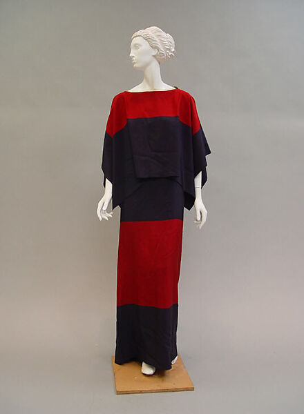 Evening dress, Paul Poiret (French, Paris 1879–1944 Paris), silk, French