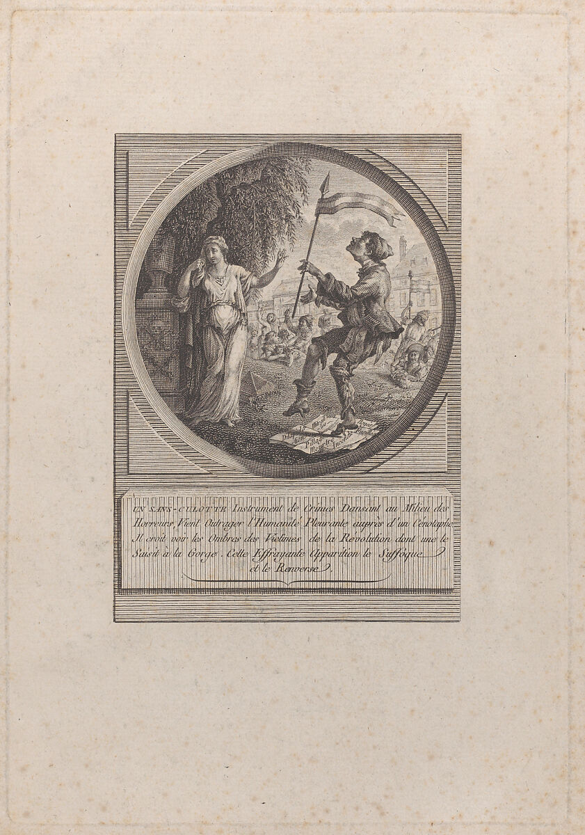 Satire against the Terror, Anonymous  , French, late 18th century, Etching 