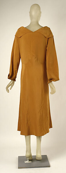 Afternoon dress, House of Vionnet (French, active 1912–14; 1918–39), silk, French