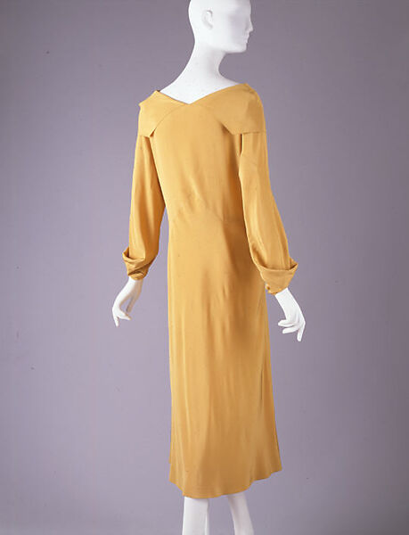 Afternoon dress, House of Vionnet (French, active 1912–14; 1918–39), silk, French 