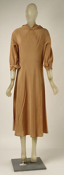 Afternoon dress, House of Vionnet (French, active 1912–14; 1918–39), silk, French