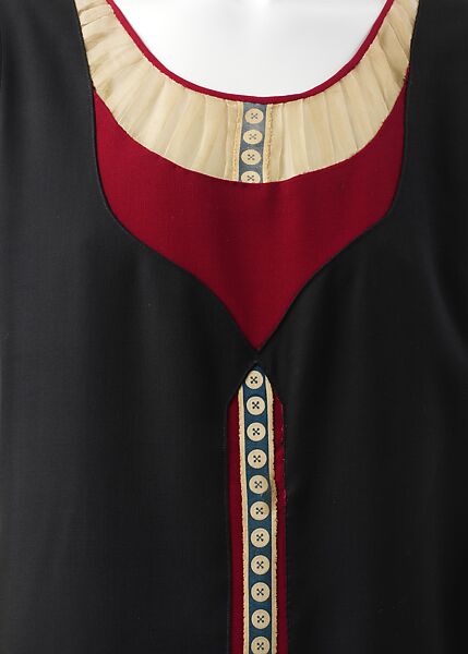 Dress, Paul Poiret (French, Paris 1879–1944 Paris), wool, silk, French