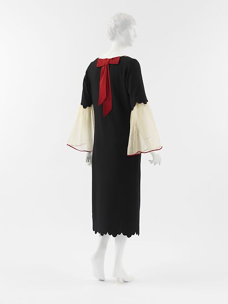 Dress, Paul Poiret (French, Paris 1879–1944 Paris), wool, silk, French