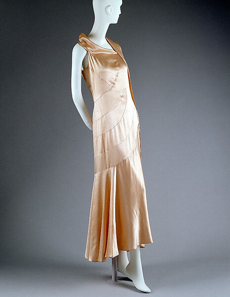 Evening dress, House of Chanel (French, founded 1910), silk, French