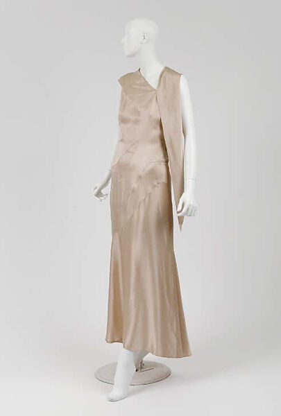 Evening dress, House of Chanel (French, founded 1910), silk, French