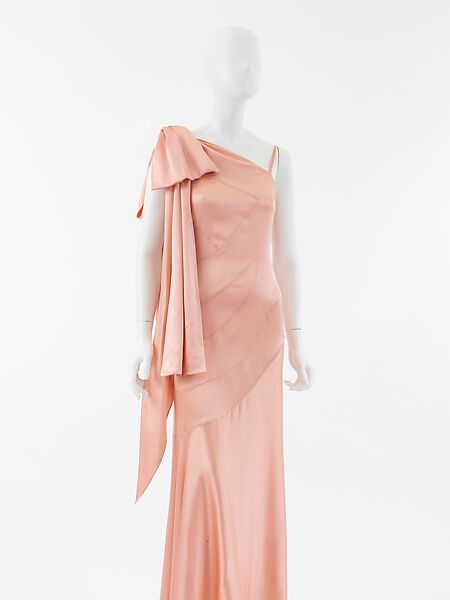 Evening dress, House of Chanel (French, founded 1910), silk, French