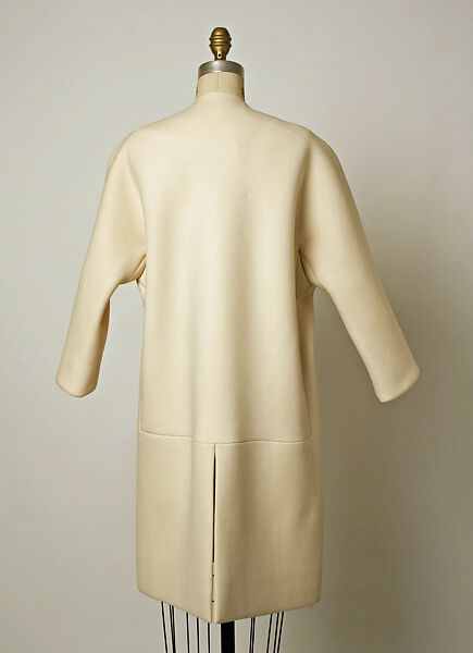 Coat, House of Balenciaga (French, founded 1937), wool, French