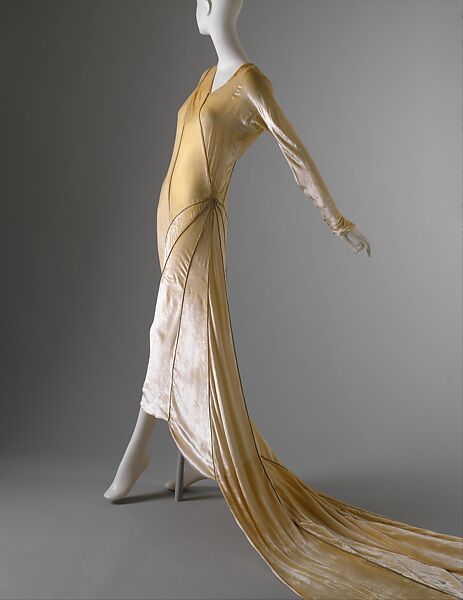 Wedding ensemble, House of Vionnet (French, active 1912–14; 1918–39), silk, French 