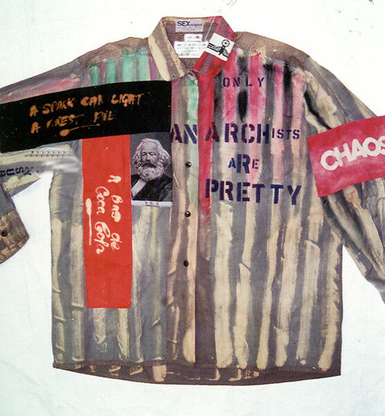 Shirt, Vivienne Westwood (British, 1941–2022), cotton, British