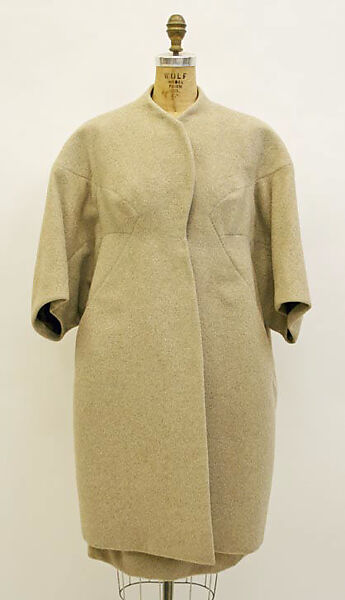 Ensemble, Charles James (American, born Great Britain, 1906–1978), wool, American 