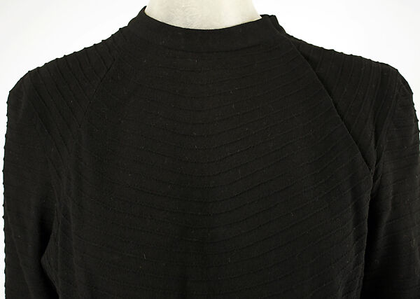 Dress, House of Vionnet (French, active 1912–14; 1918–39), wool, French