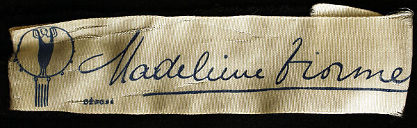 Dress, House of Vionnet (French, active 1912–14; 1918–39), wool, French