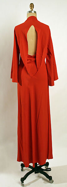 Evening dress, House of Vionnet (French, active 1912–14; 1918–39), silk, French