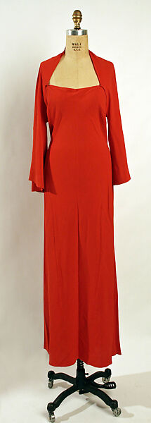 Evening dress, House of Vionnet (French, active 1912–14; 1918–39), silk, French