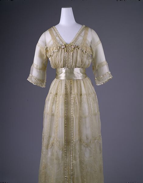 Dress, Lucile Ltd., New York  American, silk, cotton, American