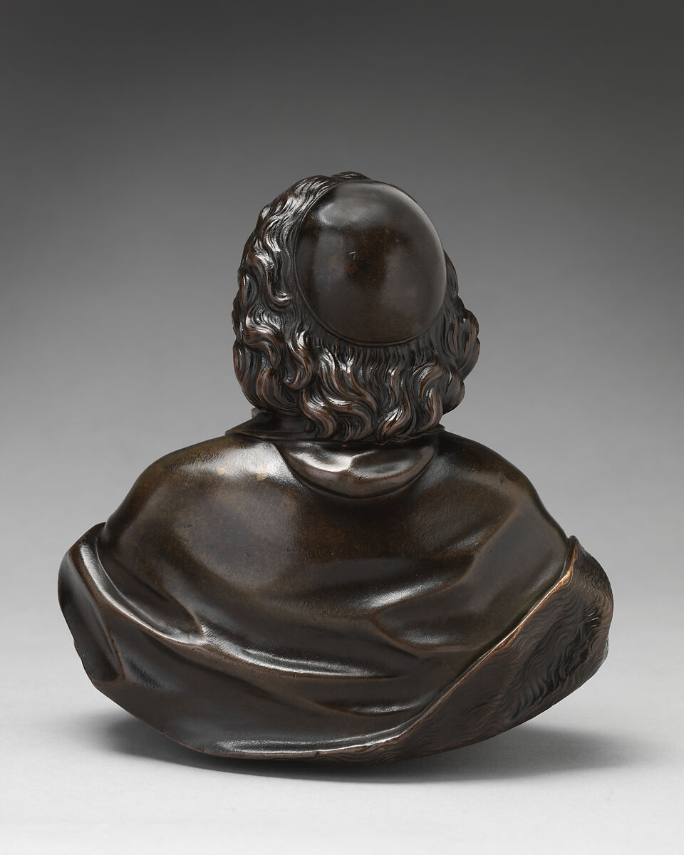 Jacques Benigne Bossuet, Bishop of Meaux, Jean-Claude-François-Joseph Rosset (French, Sainte-Claude, Jura 1706–1786 Sainte-Claude, Jura), Bronze on green marble socle, French