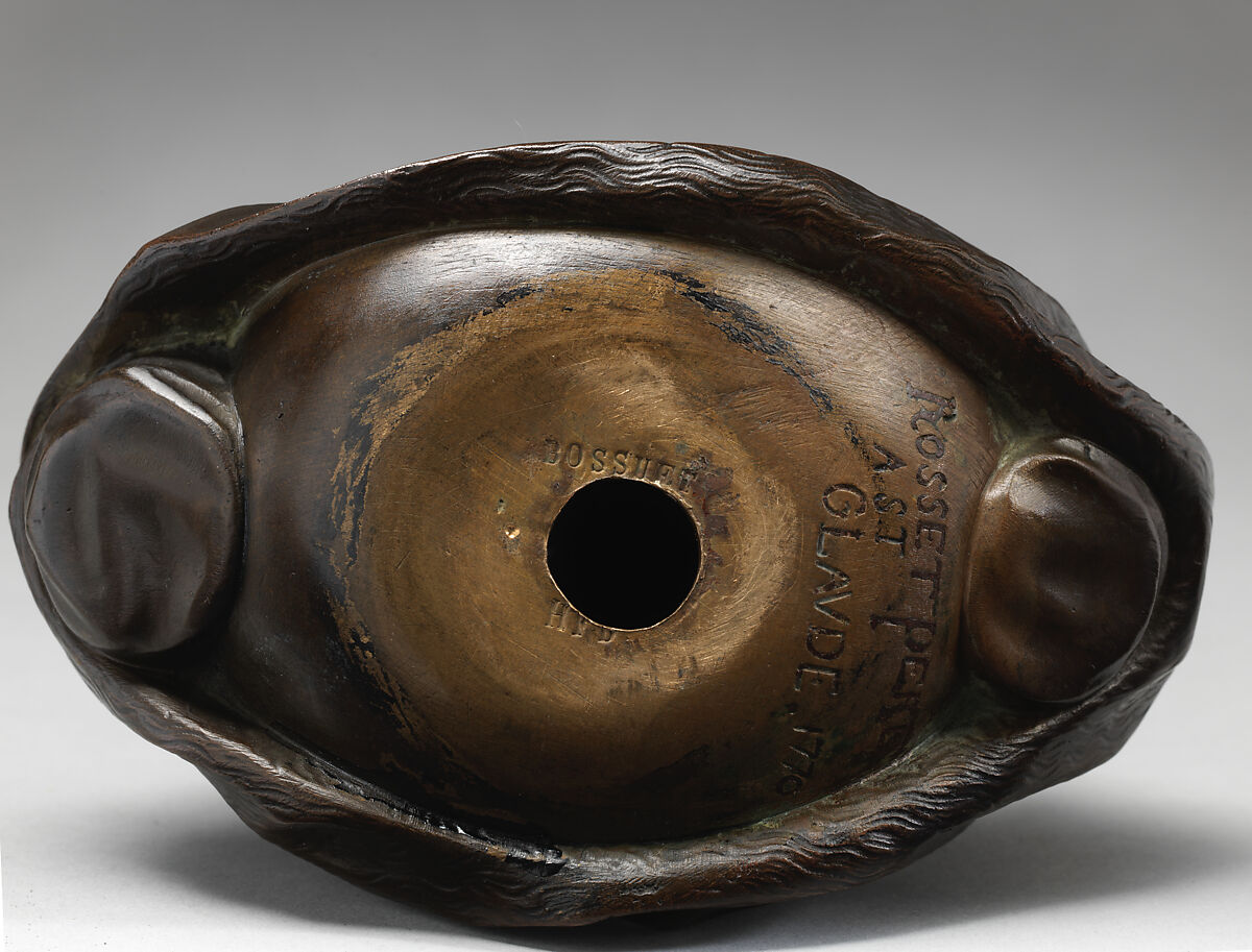 Jacques Benigne Bossuet, Bishop of Meaux, Jean-Claude-François-Joseph Rosset (French, Sainte-Claude, Jura 1706–1786 Sainte-Claude, Jura), Bronze on green marble socle, French