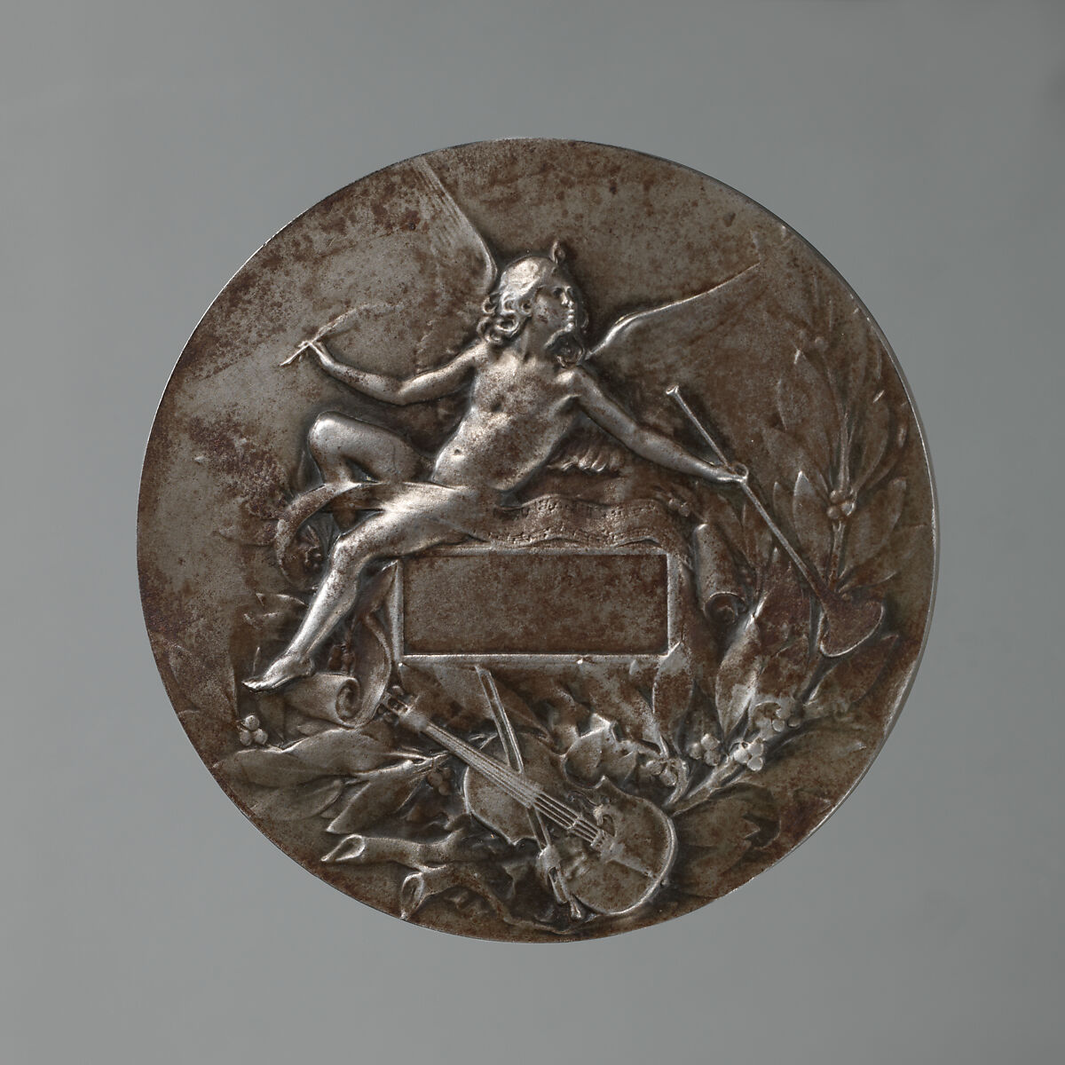 Orpheus, returning from Hades without Eurydice, Marie Alexandre Lucien Coudray (born 1864), Partially patinated iron, French, Paris