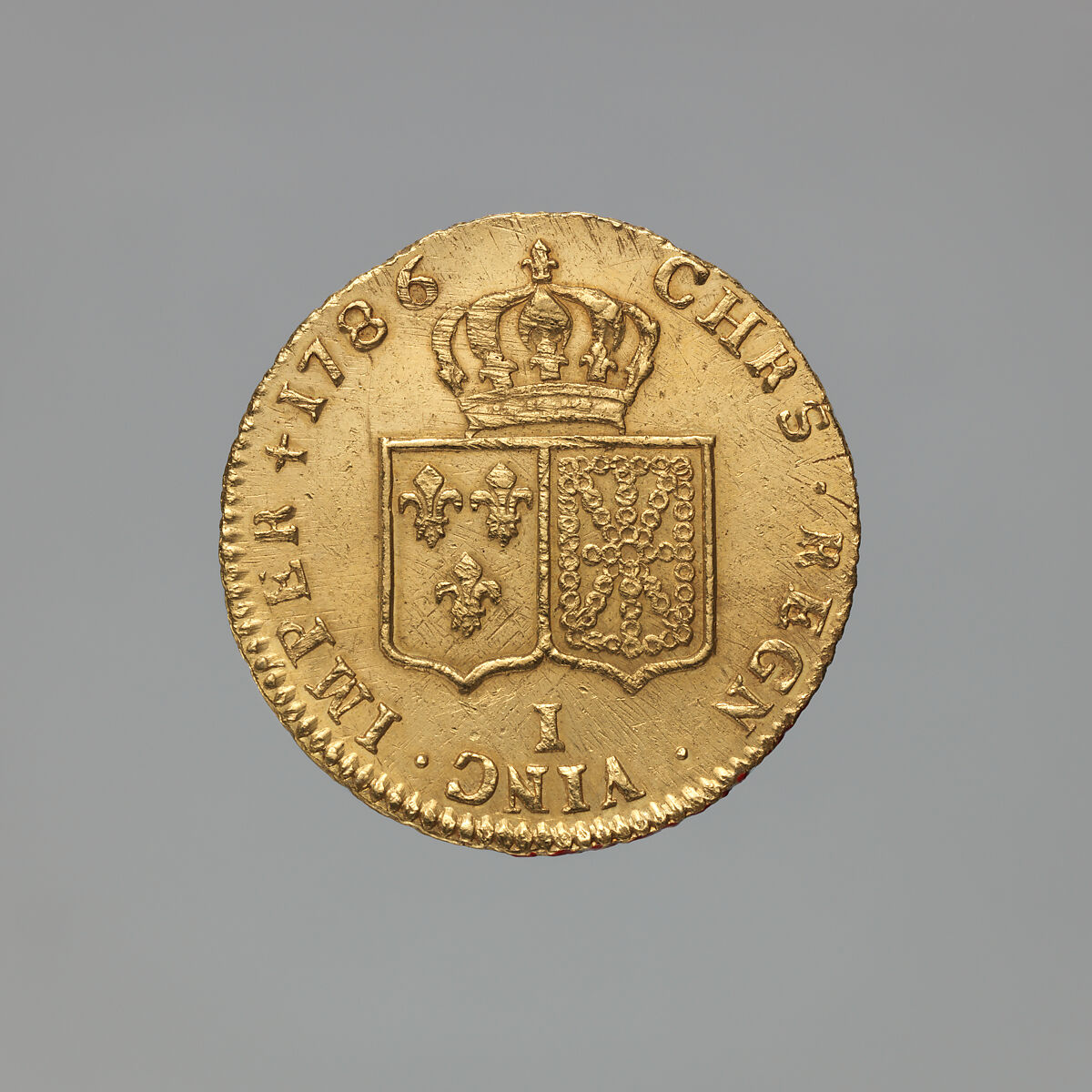 Double Louis d’or of Louis XVI of France (b. 1754-93; r. 1774–1792), Gold, French
