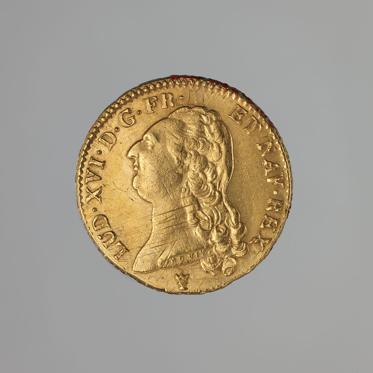 Double Louis d’or of Louis XVI of France (b. 1754-93; r. 1774–1792), Gold, French 