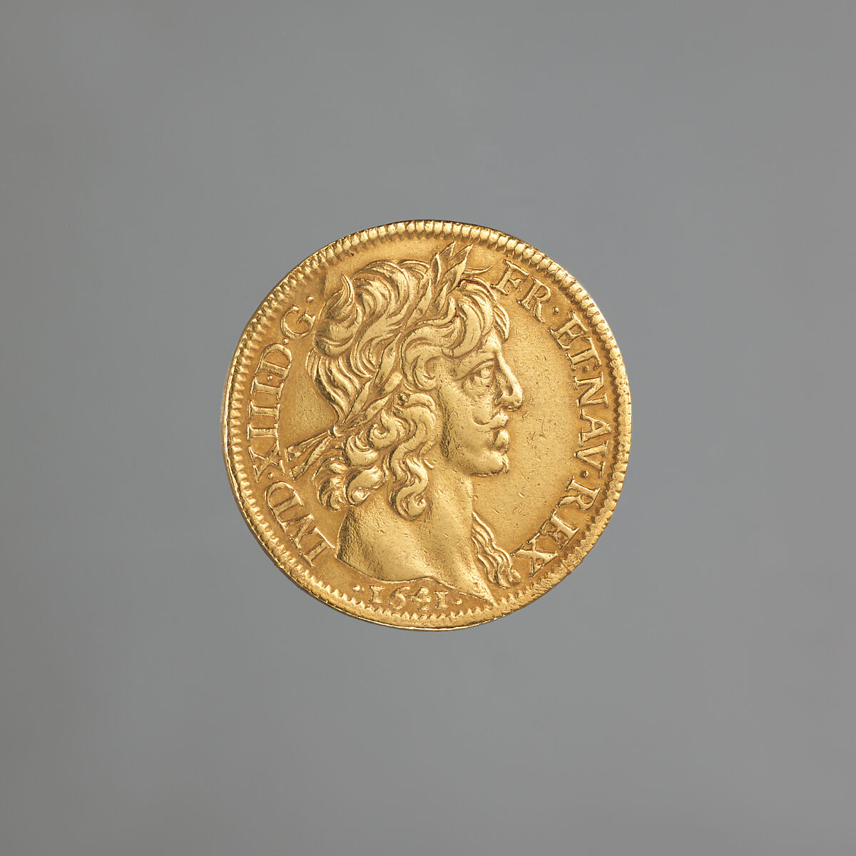 Double Louis d’or of Louis XIII of France (b. 1601; r. 1610-43), Jean Varin (French, Liège baptized 1607–1672 Paris), Gold, French 