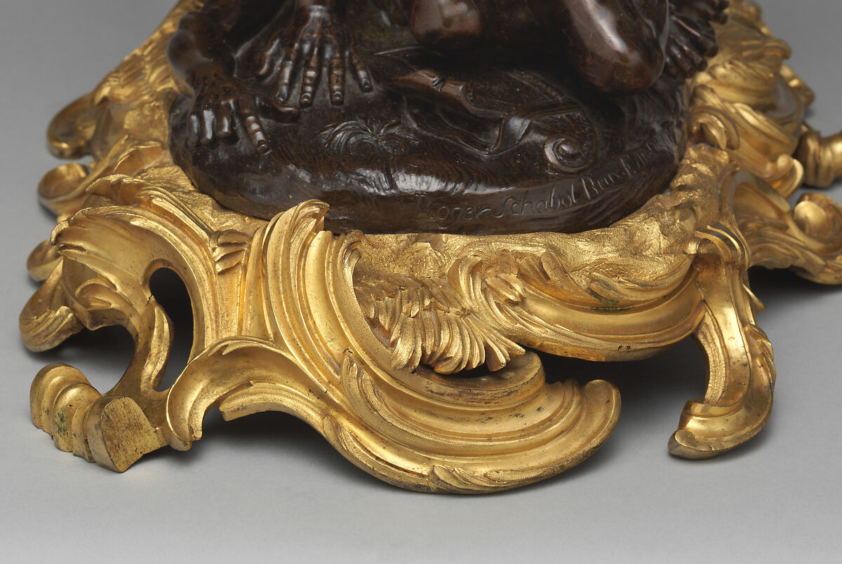 Elector Maximilian II Emanuel of Bavaria on Horseback, Roger Schabol (Flemish, active Paris, ca. 1690– after 1714), Bronze, with gilt-bronze base of about two decades later, Flemish, Brussels