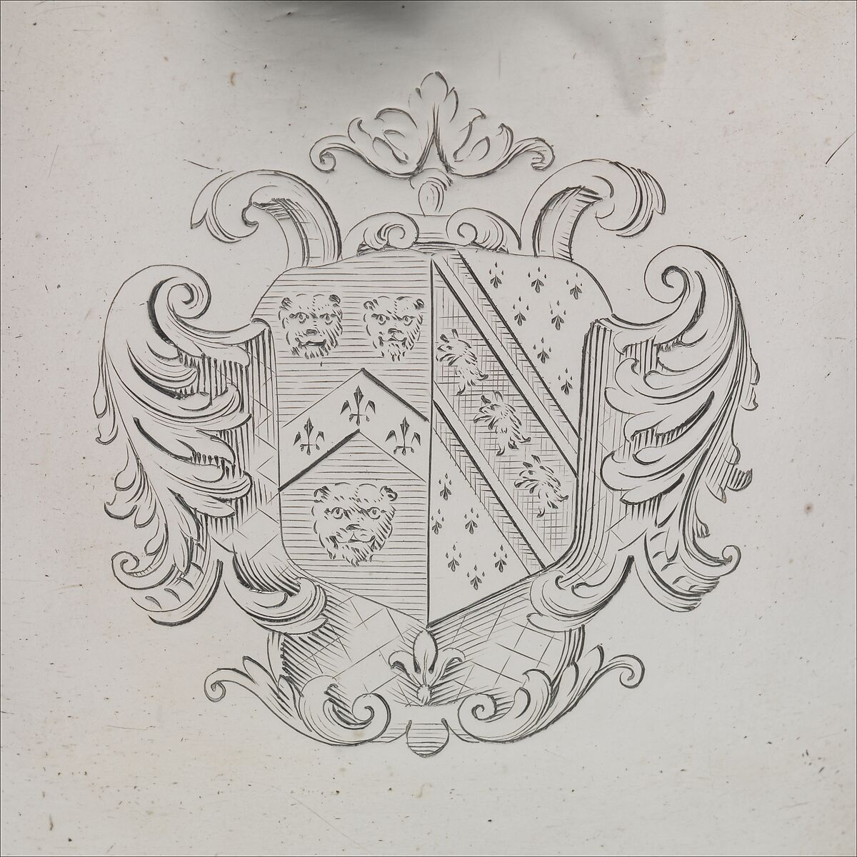 Tea Caddy, Browne and Seal (active ca. 1810), Silver, American