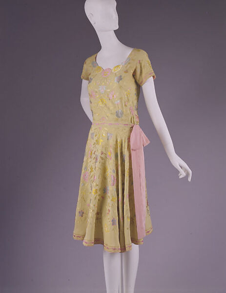 Afternoon dress, Callot Soeurs (French, active 1895–1937), silk, French 