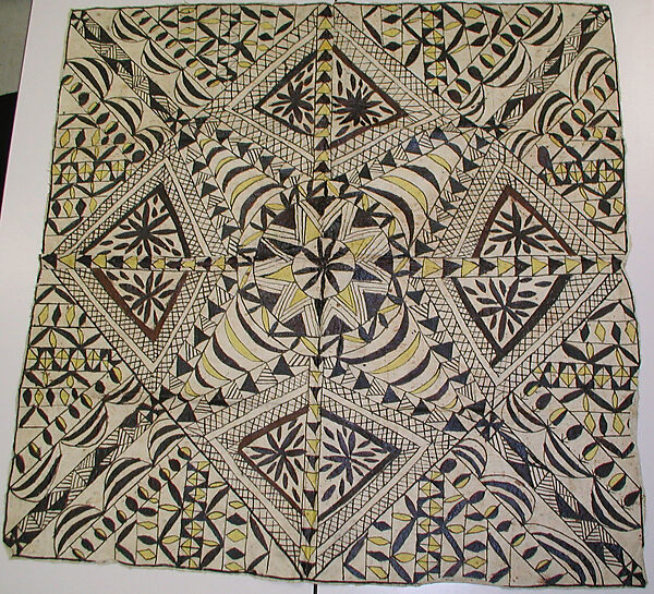 Textile, Bark cloth (mulberry fibers), Samoan (?)