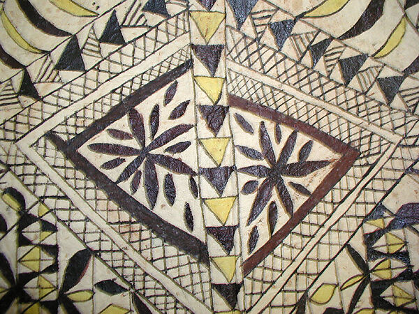 Textile, Bark cloth (mulberry fibers), Samoan (?)