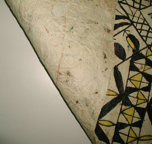 Textile, Bark cloth (mulberry fibers), Samoan (?)