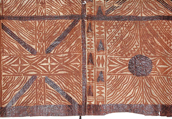 Printed tapa cloth, Barkcloth, Tonga