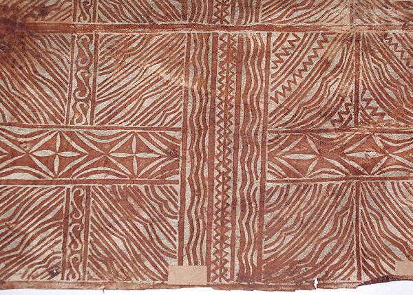 Printed tapa cloth, Barkcloth, Tonga