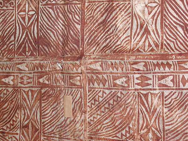 Printed tapa cloth, Barkcloth, Tonga