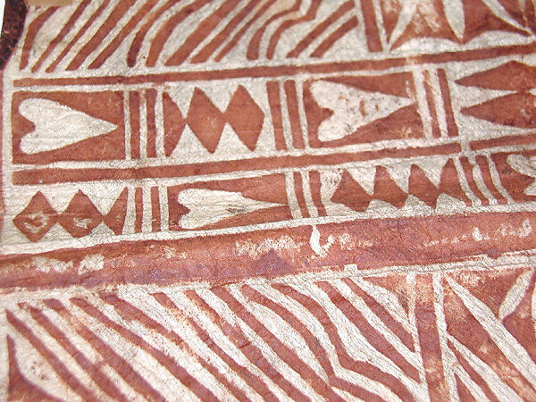 Printed tapa cloth, Barkcloth, Tonga