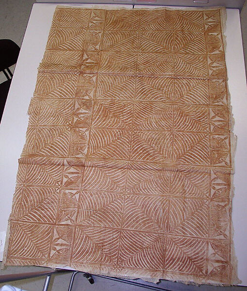 Printed Tapa Cloth, Barkcloth, Tonga or Samoa 
