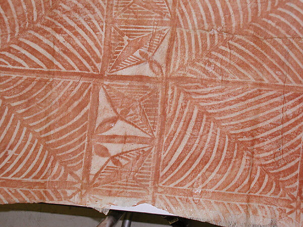 Printed Tapa Cloth, Barkcloth, Tonga or Samoa