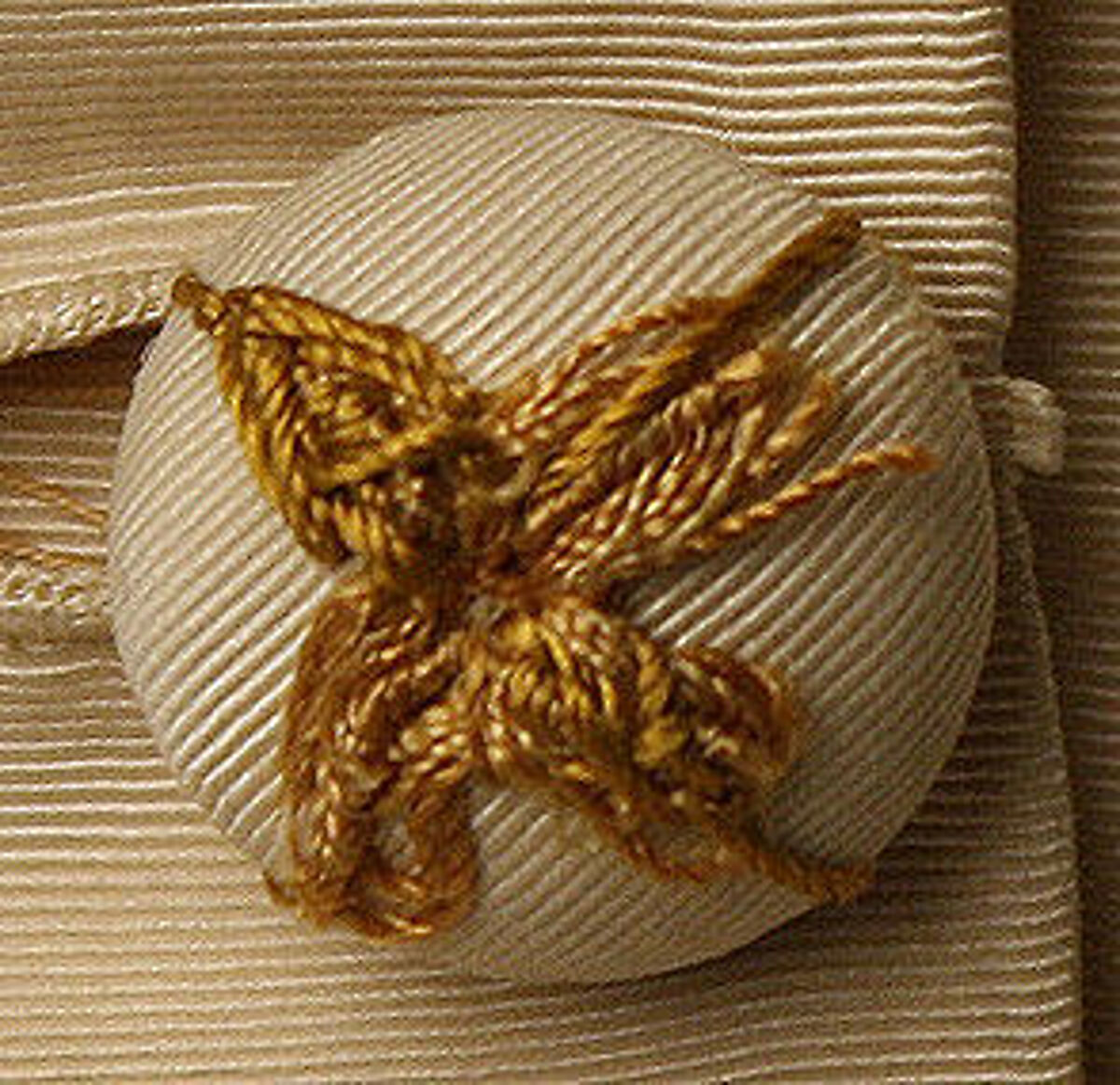 Wedding dress, Mme. Fréderique, silk, American