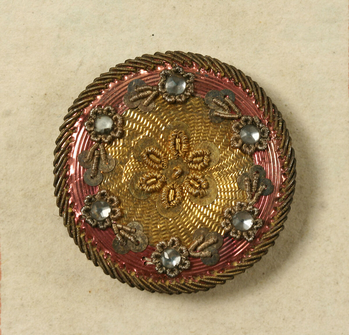 Button, [no medium available], French